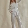Wanderlust By Abby Nola Striped Jumpsuit NEW