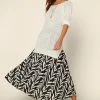 Wanderlust By Abby Pleated Midi Skirt