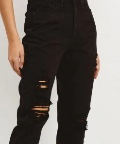 JBD Denim SALE JBD High Rise Destroyed Mom Jean