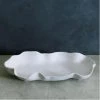 Wanderlust By Abby NEW White Large Platter