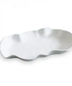 Wanderlust By Abby NEW White Large Platter