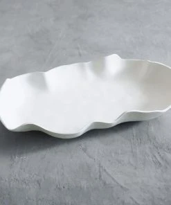 Wanderlust By Abby NEW White Large Platter