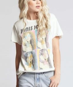 Wanderlust By Abby Janis Joplin Portrait Tee NEW