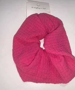 Wanderlust By Abby Giant Pink Scrunchie NEW