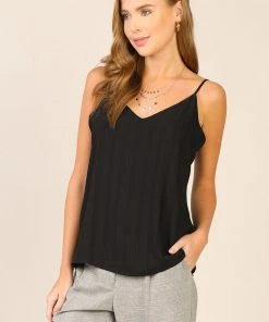 Wanderlust By Abby Textured Cami Tank - 2 Colors SALE