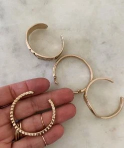 Mimosa Handcrafted Mini Hug Cuff NEW