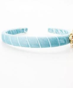 Wanderlust By Abby Dakota Crystal Velvet Headband NEW