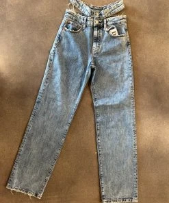 Wanderlust By Abby DAZE- 1999 Jeans With Double Waistband NEW
