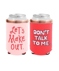 Wanderlust By Abby Let's Make Out Reversible Can Cooler