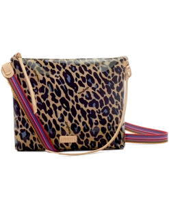 Consuela Blue Jag Downtown Crossbody Tote NEW
