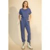Wanderlust By Abby Short Sleeve Jumpsuit NEW