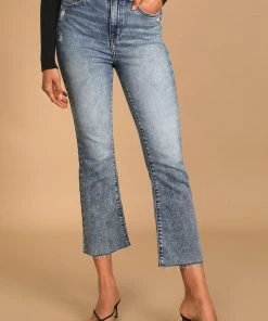 Wanderlust By Abby Daze Denim Shy Girl High Rise Crop Flare