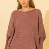Wanderlust By Abby Dolman Sleeve Sweater NEW