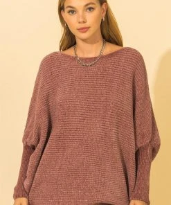 Wanderlust By Abby Dolman Sleeve Sweater NEW