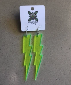 Wanderlust By Abby Lightning Earrings NEW