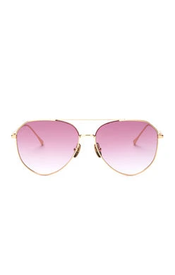 Diff Eyewear DASH - GOLD + ROSE GRADIENT Sunglasses 3 Diff Eyewear DASH - GOLD + ROSE GRADIENT Sunglasses