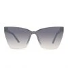 Diff Eyewear Sunglasses GOLDIE - BLACK + SMOKE FLASH