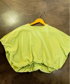 Wanderlust By Abby High-Low Cropped T-Shirt NEW