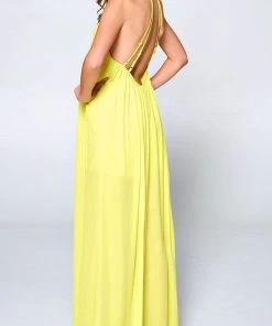 Wanderlust By Abby NEW Halter Neck-Band Flare Jumpsuit