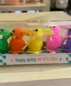 Wanderlust By Abby NEW Animal Pom-Pom Clips