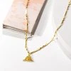 Wanderlust By Abby Letter Necklace NEW