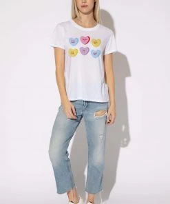 Wanderlust By Abby NEW Candy Hearts Loose Tee