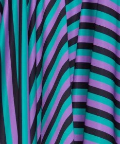 Wanderlust By Abby Striped Midi Skirt NEW