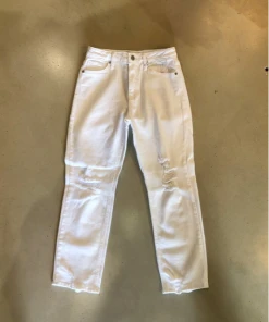 Wanderlust By Abby High Rise Straight Jeans