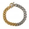 Wanderlust By Abby Bracha Ashley Two Tone Bracelet NEW