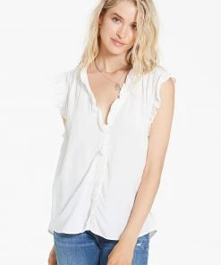 Wanderlust By Abby Ellie Ruffle Shirt