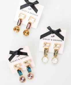 Wanderlust By Abby Cleo Crystal Drop Earrings