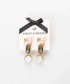 Wanderlust By Abby Cleo Crystal Drop Earrings