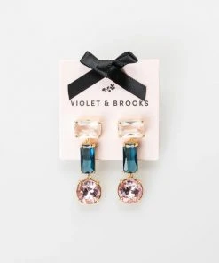 Wanderlust By Abby Cleo Crystal Drop Earrings