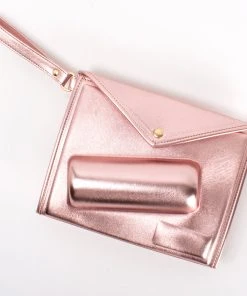 Wanderlust By Abby Slim Can Clutch NEW