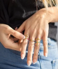 Wanderlust By Abby JEWELRY FORTUNE COOKIE RING