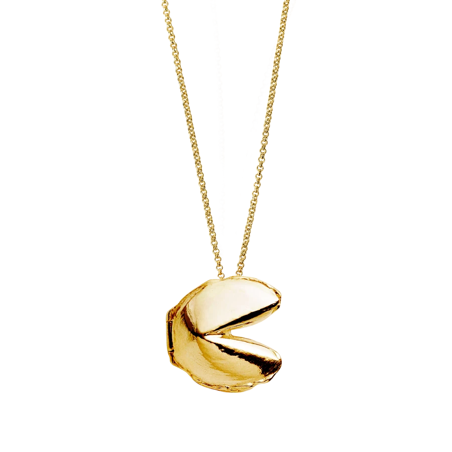 Wanderlust By Abby FORTUNE COOKIE LOCKET NEW 4 Wanderlust By Abby FORTUNE COOKIE LOCKET NEW