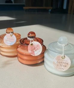 Wanderlust By Abby NEW Baby Bubble Glass Candles