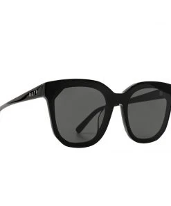 Wanderlust By Abby Diff Gia Black Sunglasses