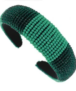 Wanderlust By Abby Bedazzled Two Stripe Fashion Headband NEW