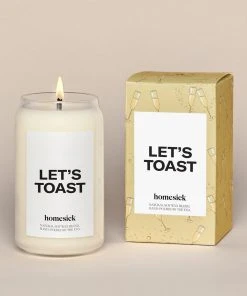 Wanderlust By Abby DRY GOODS Let's Toast Candle