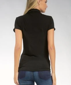 Wanderlust By Abby Short Sleeve Turtleneck