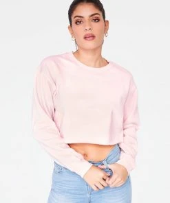 Wanderlust By Abby Hey You Cropped Sweatshirt NEW