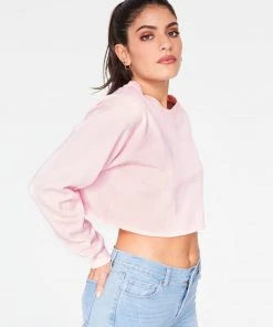 Wanderlust By Abby Hey You Cropped Sweatshirt NEW
