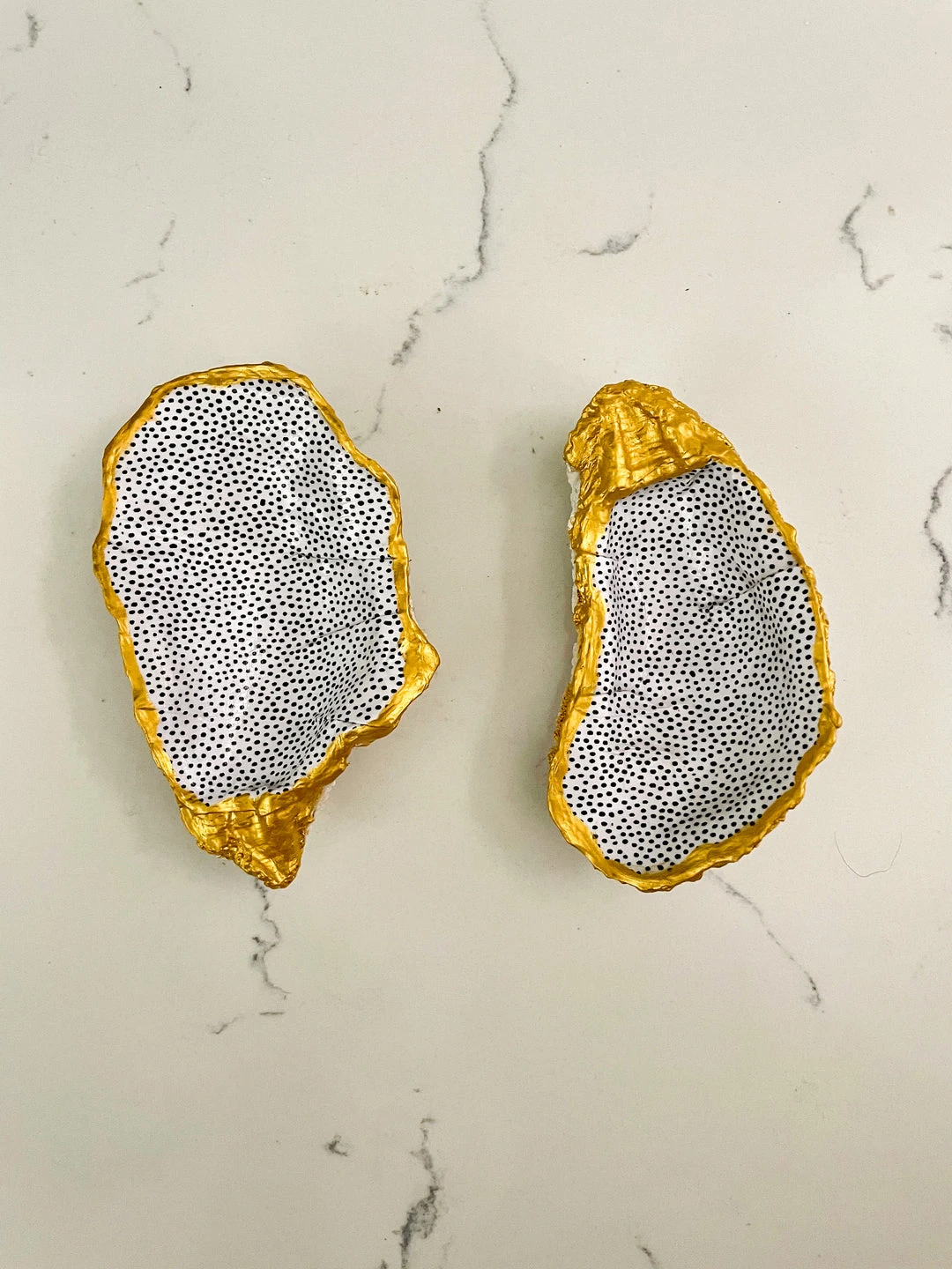 Wanderlust By Abby Oyster Shell Ring Trays NEW 6 Wanderlust By Abby Oyster Shell Ring Trays NEW