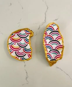 Wanderlust By Abby Oyster Shell Ring Trays NEW 18 Wanderlust By Abby Oyster Shell Ring Trays NEW