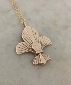 Mimosa Handcrafted Mimosa Fleur De Lis Necklace NEW