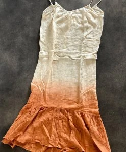 Wanderlust By Abby NEW Woven Gauze Ombre Cami Dress