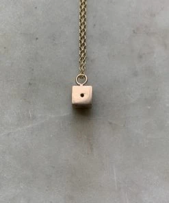 Mimosa Handcrafted Dice Necklace NEW