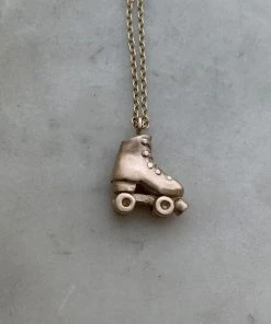 Mimosa Handcrafted Roller Skate Necklace