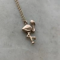 Mimosa Handcrafted Flamingo Necklace